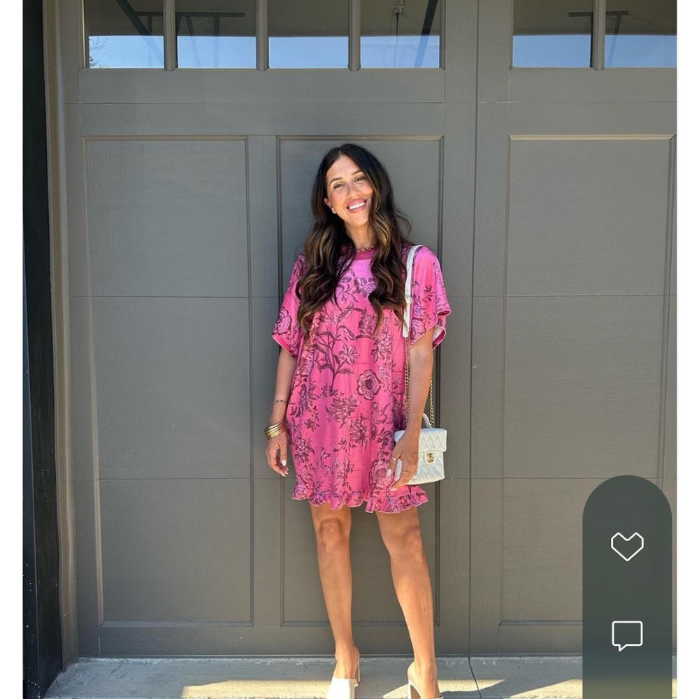 Floral Pink Dress
